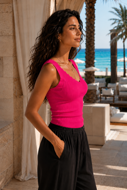 Sakkara knit top
