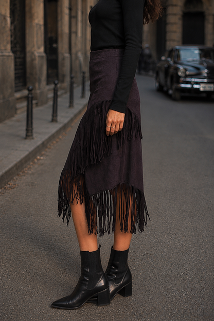 Fringed Skirt