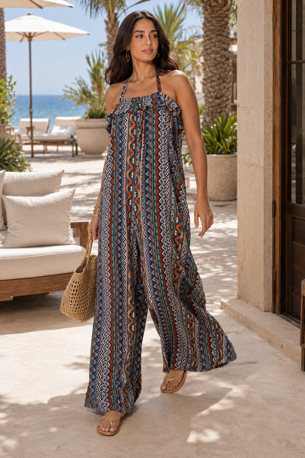 Zigzag jumpsuit