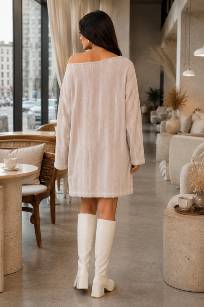 Soft Drift Knit Dress