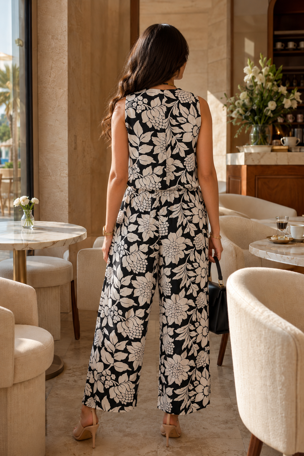 Midnight Bloom Jumpsuit