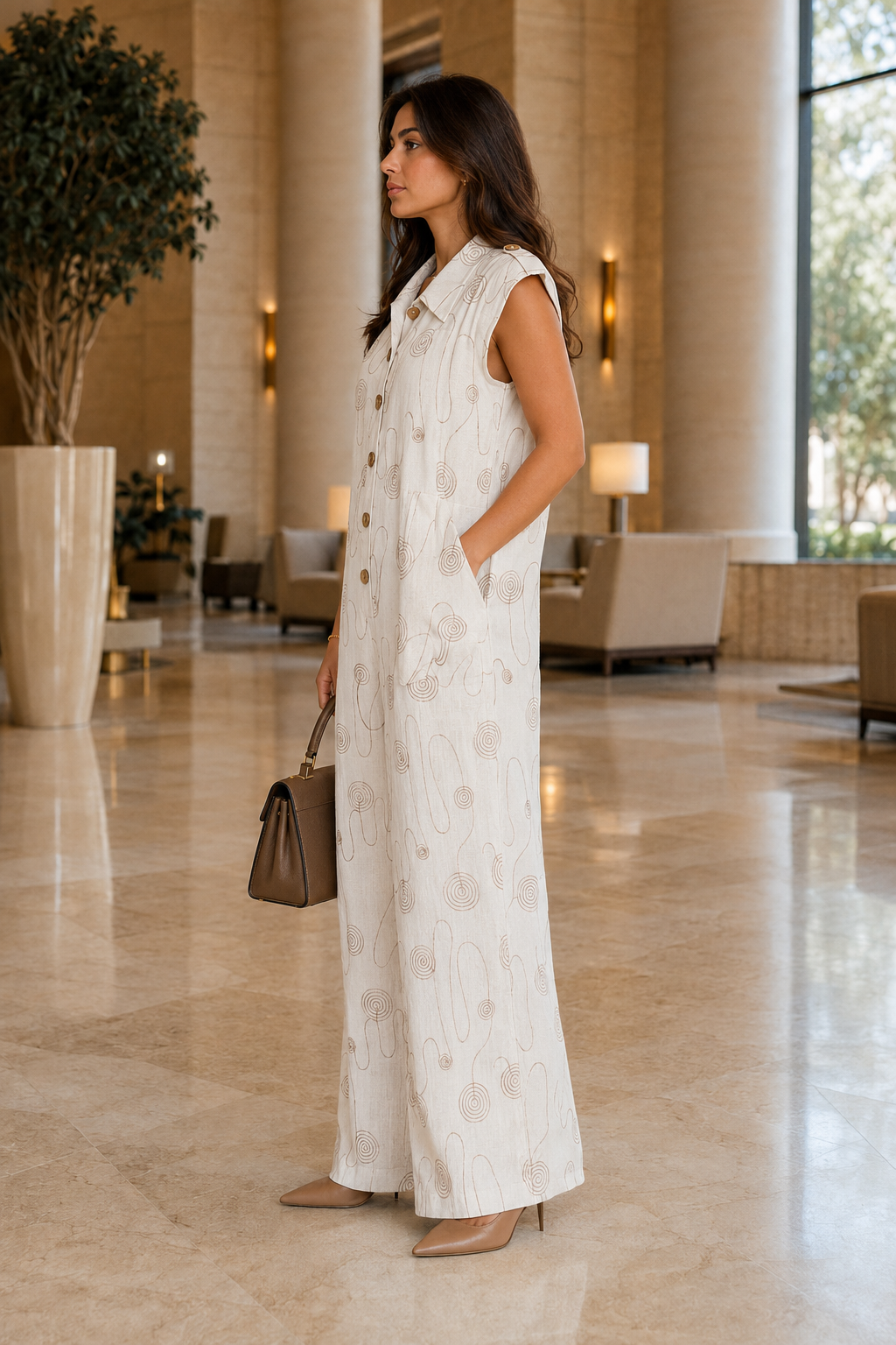 Sahara Embroidered Jumpsuit