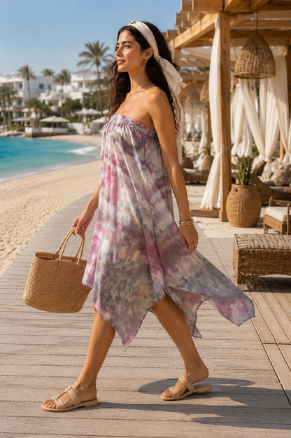 Pastel Tie-Dye Skirt / Dress