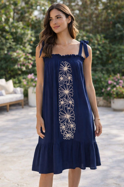 Cotton Sky Skirt Dress