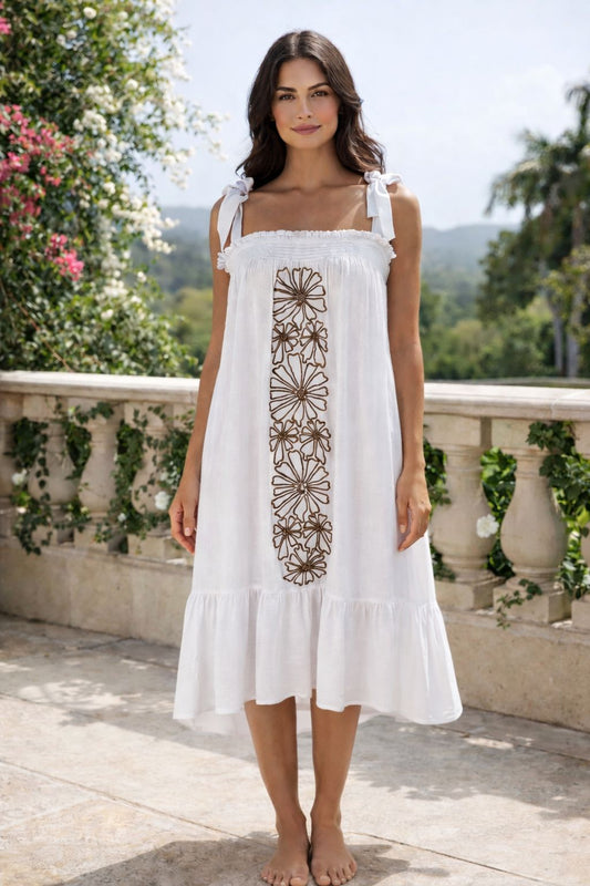 Cotton Bloom Skirt Dress