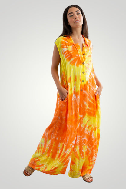 Tie dye jumpsuit