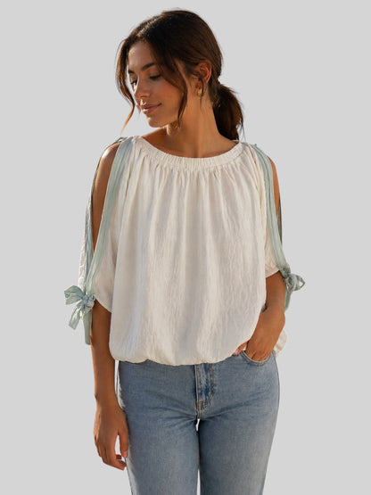 Coastal Breeze Tie Top