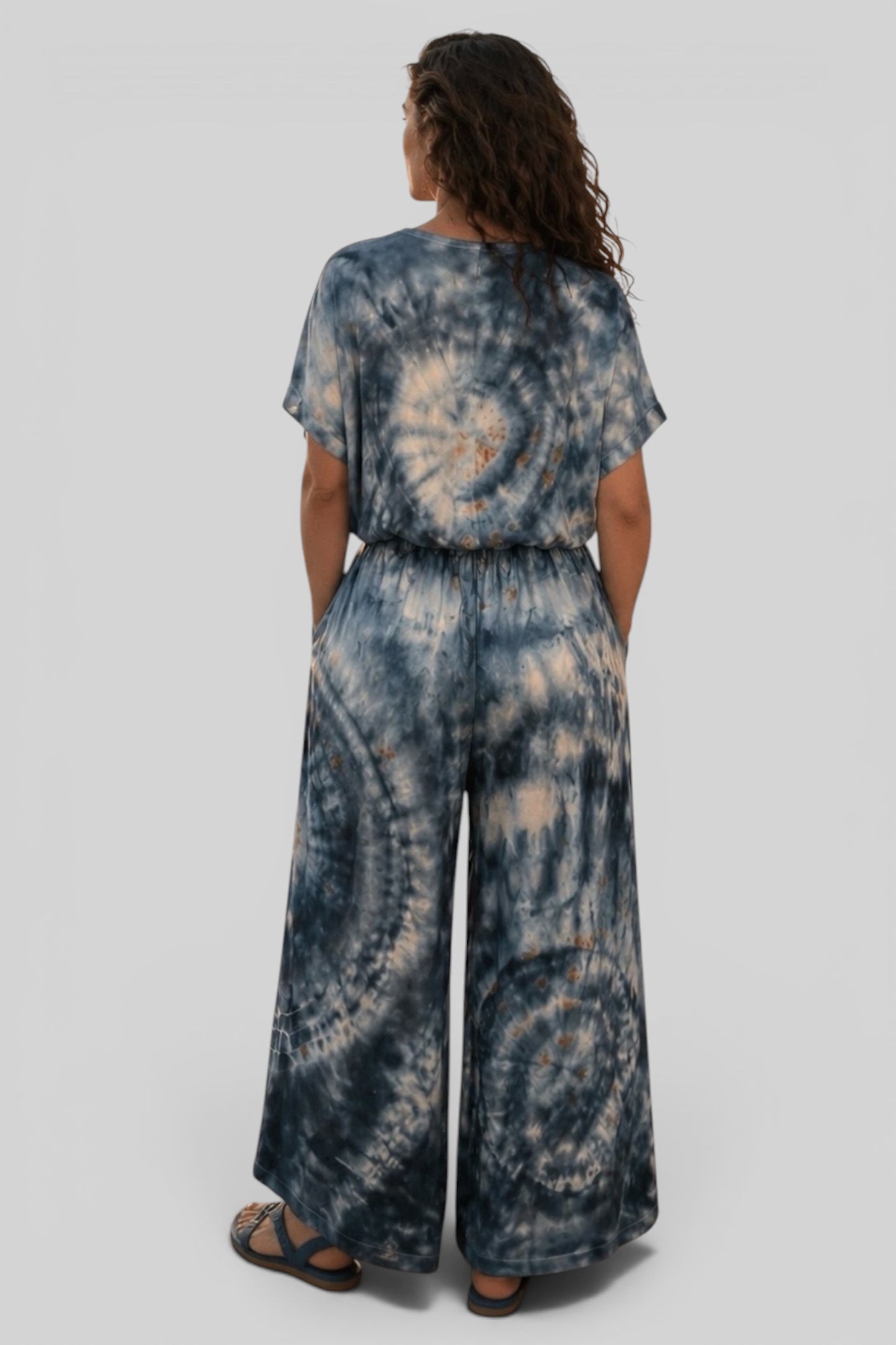 Ocean Flow Tie-Dye Jumpsuit
