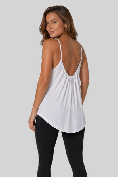 Feather Hand-Printed Tank
