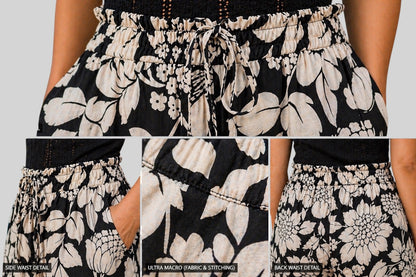 Midnight Bloom Shorts