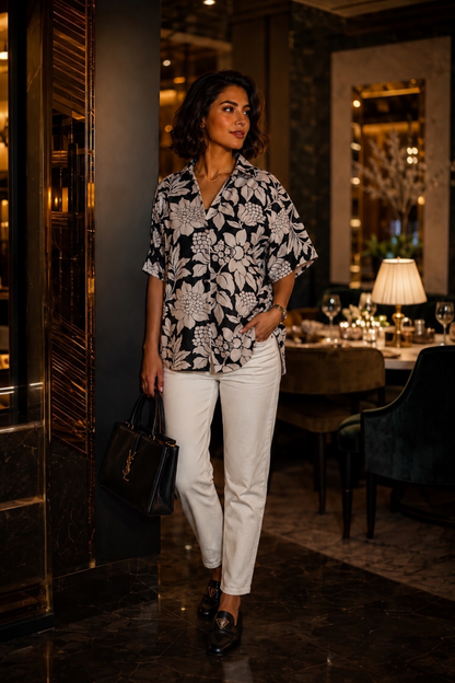 Midnight Bloom Shirt