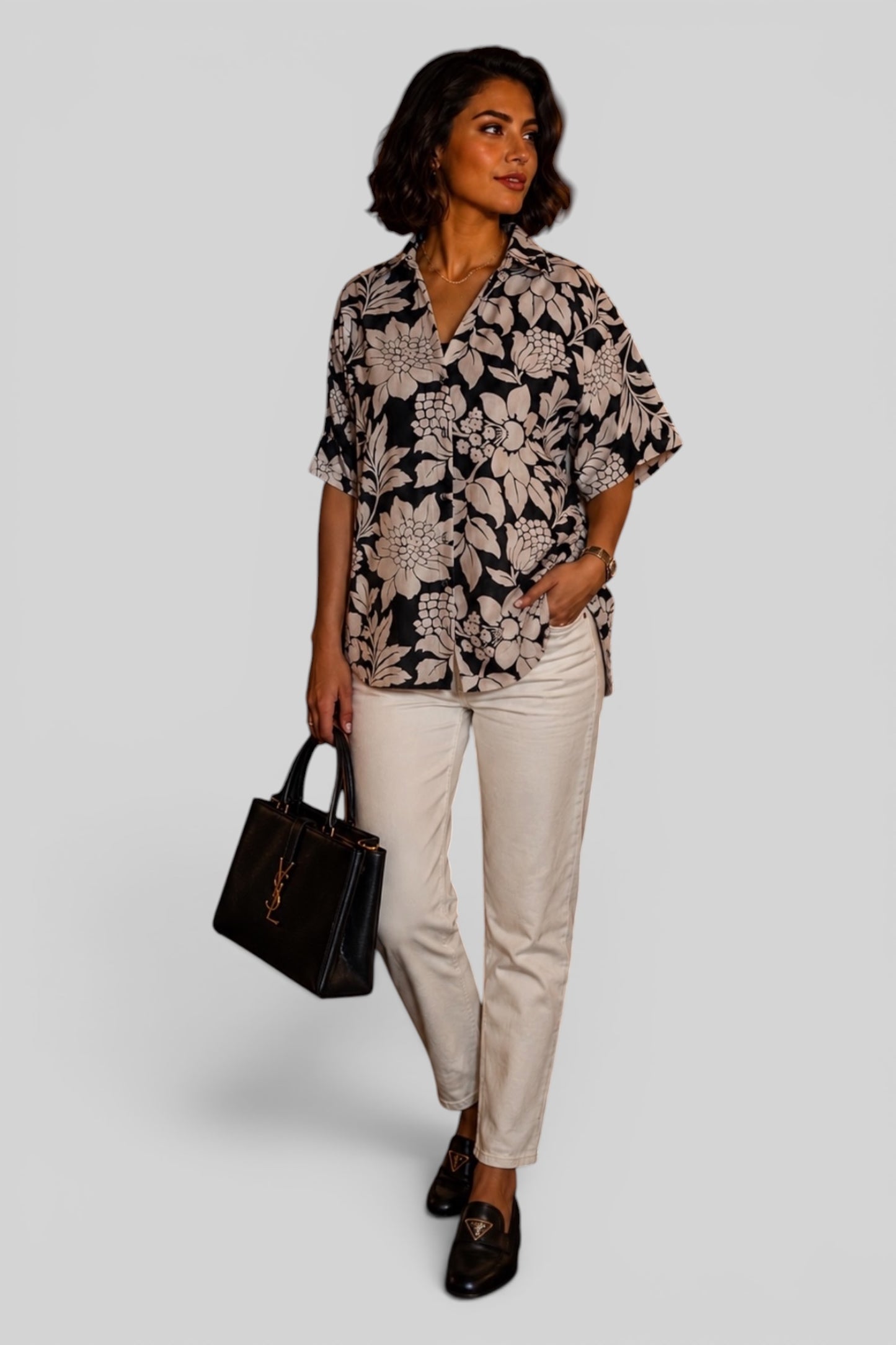 Midnight Bloom Shirt