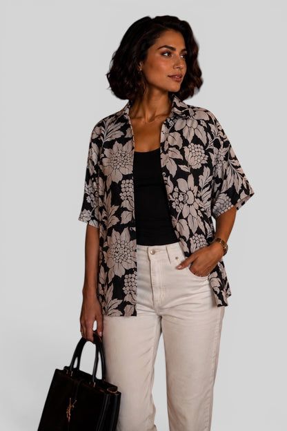 Midnight Bloom Shirt