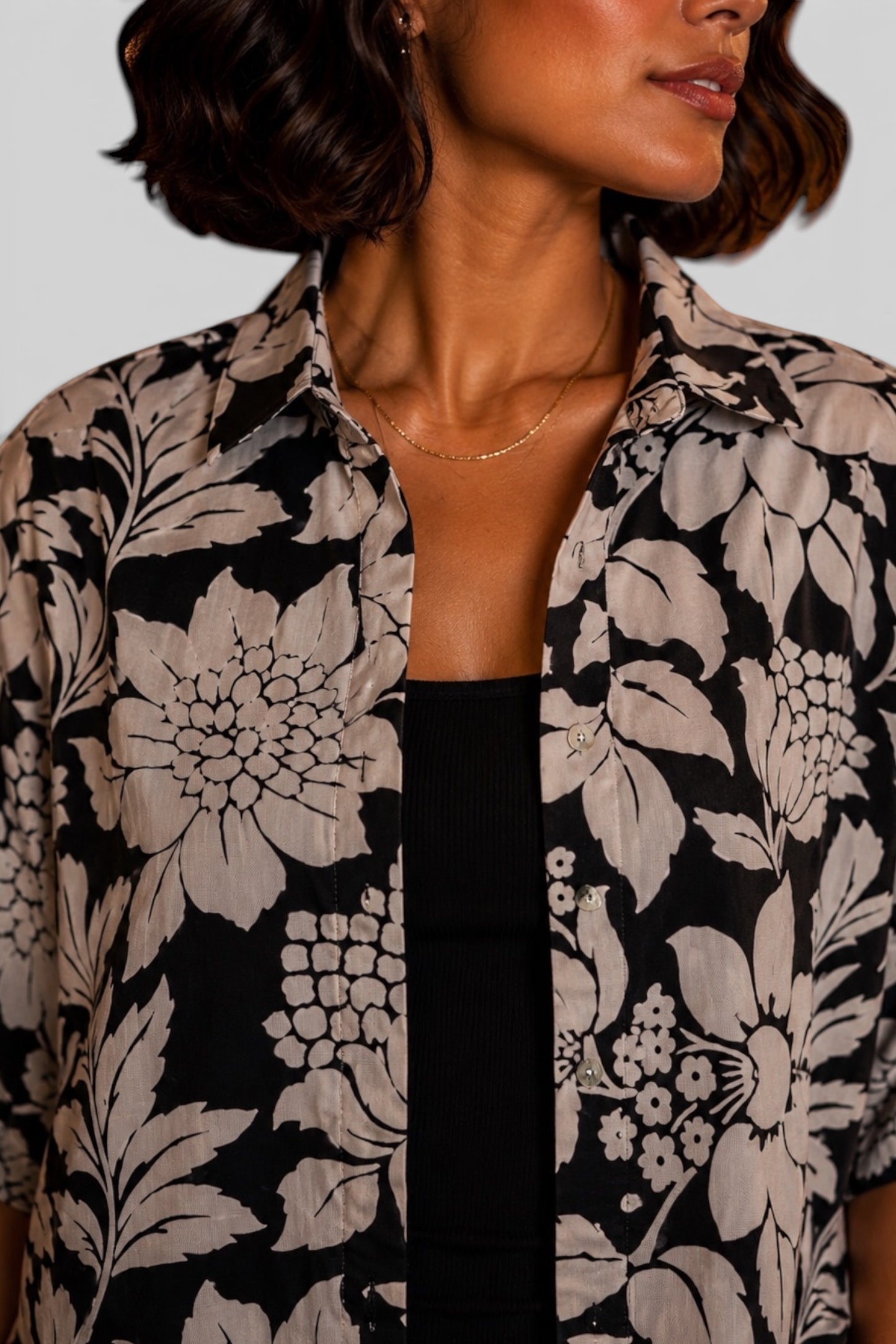 Midnight Bloom Shirt