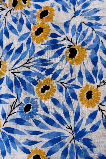 Flowered sleeveless dress