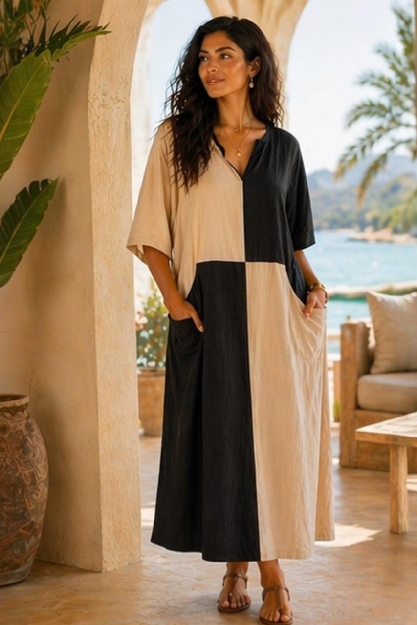 Dual Tone Breeze Dress