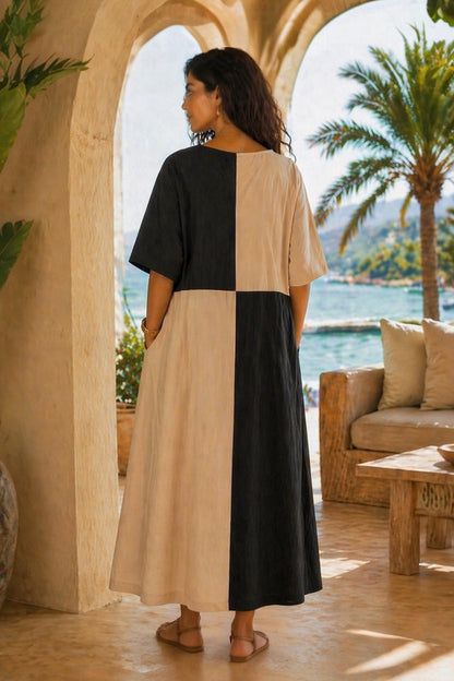 Dual Tone Breeze Dress