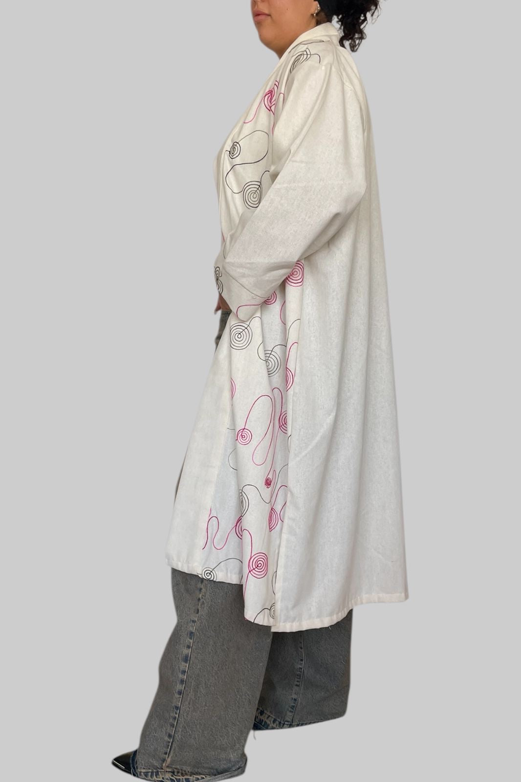 Linen Muse Embroidered Kimono