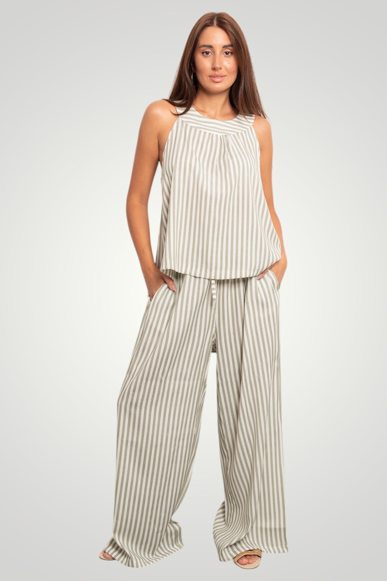 Striped summer set
