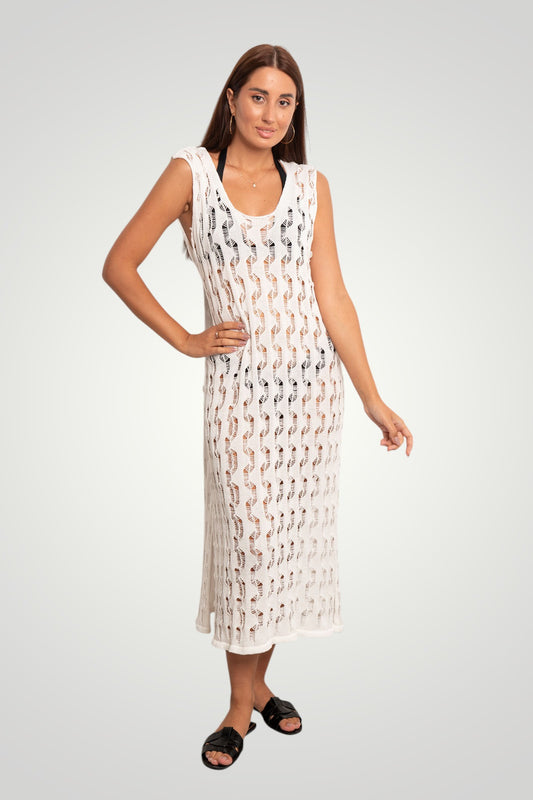 Maxi knit dress