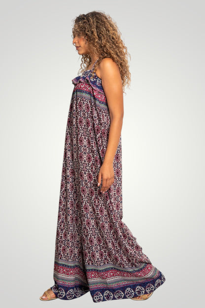 Printed Viscose jumpsuit