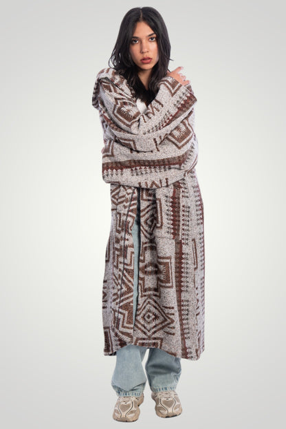 Boho Wool Coat