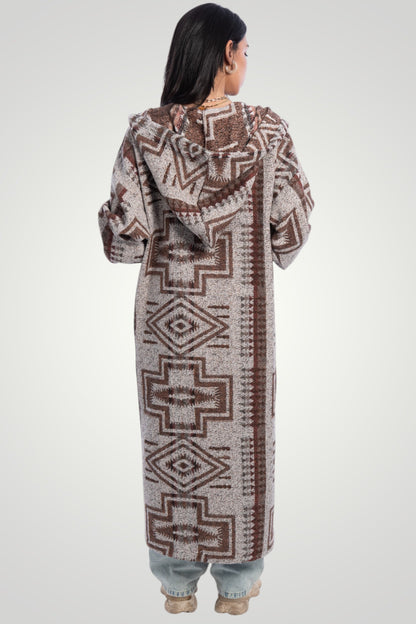 Boho Wool Coat