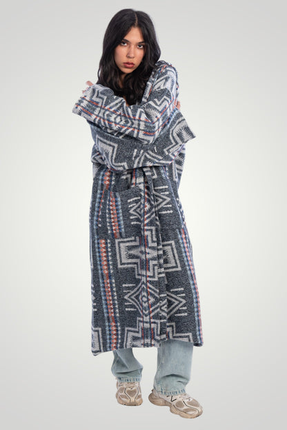 Boho Wool Coat