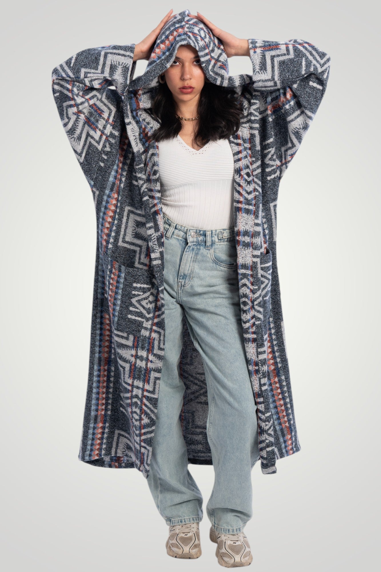 Boho Wool Coat
